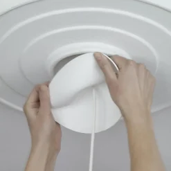CableCup mini ceiling cup, White