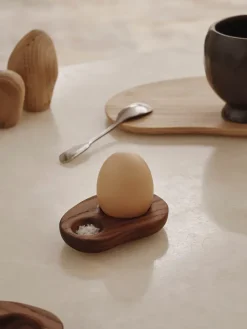 Cairn egg cup 2-pack, Dark brown