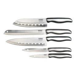 Calgary knife set 5 pieces, Stainless steel