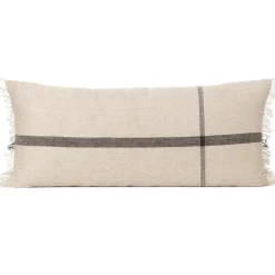 Calm cushion camel-black, 38x88 cm