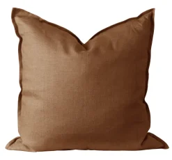 Calm pillow case linen 50x50 cm, Almond Brown