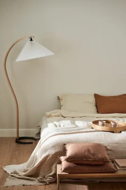 Calm pillow case linen 50x50 cm, Almond Brown