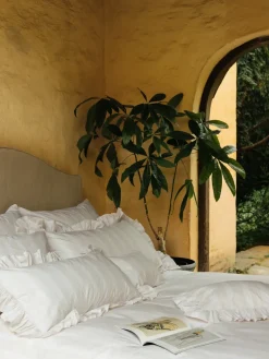Camicia Balza pillowcase, Beige, 50x90 cm