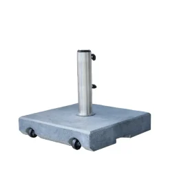 Cane-line Parasol base with wheels 50 kg, Granite