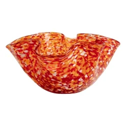 Cara bowl S 17 cm, Red-orange