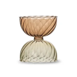Carameli bowl 13 cm, Orange-beige