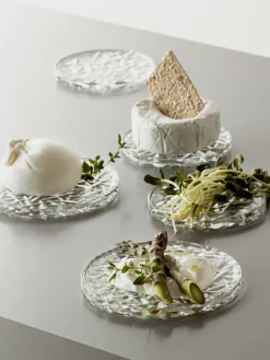 Carat coaster Ø10 cm 2-pack, Clear