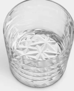 Carat old fashioned glass 21 cl 4-pack, Clear