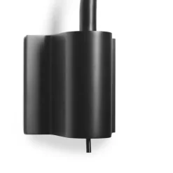 Caravaggio Read wall lamp, Black