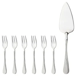 Carina cake set 7 pcs, stainless steel