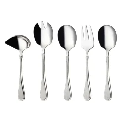 Carina serving set 5 pieces, Stainless steel