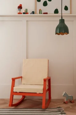 Carl Larsson rocking chair, Orange-nature