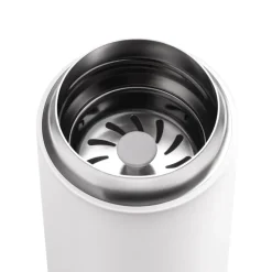 Carter thermos mug with splash guard 47 cl, Matte white