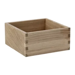 Carve storage box 15 cm, Oak