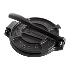 Cast iron tortilla press 20 cm, Black