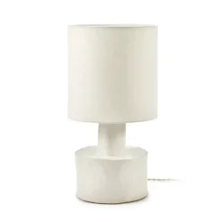 Catherine table lamp 47 cm, White matte-white