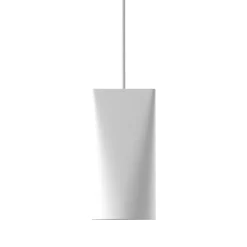 Ceiling lamp ceramic 11.2x22 cm, White