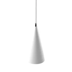 Ceiling lamp ceramic 11.2x22 cm, White