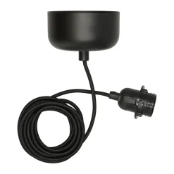 Ceiling suspension incl cord 250 cm, Black