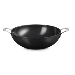 Ceramic wok pan 2 handles, 32 cm