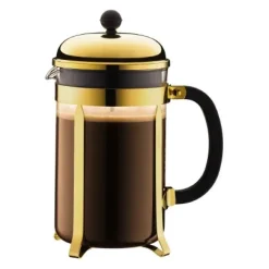 Chambord coffee press gold, 12 cups