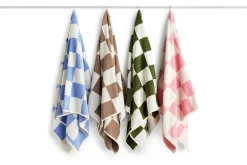Check bath towel 70x136 cm, Matcha