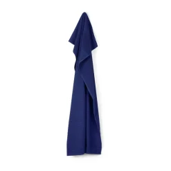 Check towel 70x140 cm, Navy blue