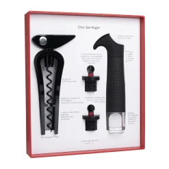 Chic set night wine accessory set, 4 pieces