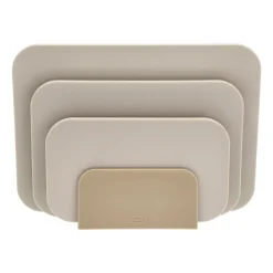 Choptima cutting board set 3 pieces and holder, Humus