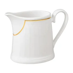 Château Septfontaines milk pitcher 25 cl, White-gold