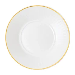 Château Septfontaines tea saucer Ø16 cm, White-gold