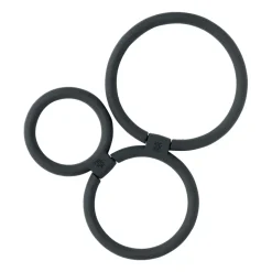 CIRCLES trivet Ø13 cm, Black