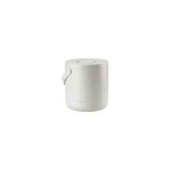 Circular Trash Can 15 L, Warm gray