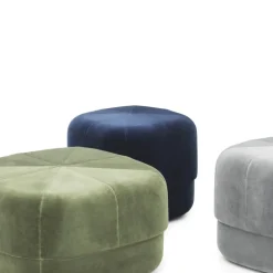 Circus pouf, dark blue