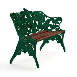 Classic sofa, Mahogany oil, green stand