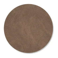 Cloud coaster reversible  circle 1 pcs, Black-brown