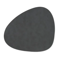 Cloud-Nupo placemat reversible curve L 1 pcs, anthracite-pastel green