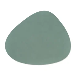Cloud-Nupo placemat reversible curve L 1 pcs, anthracite-pastel green