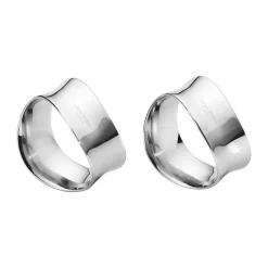 Cobra napkin ring 2-pack, Stainless steel