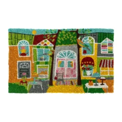 Coir doormat, Garden party, 45x75 cm