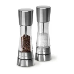 Cole & Mason Derwent salt and pepper grinder set 19 cm, Silver