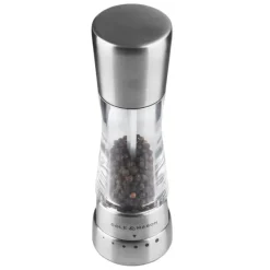 Cole & Mason Derwent salt and pepper grinder set 19 cm, Silver