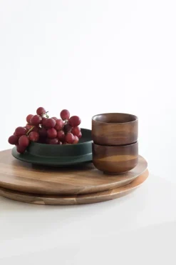 Collage teacup wooden 15 cl, Natural