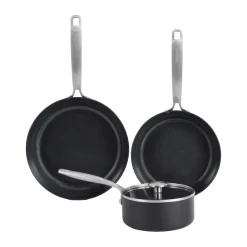 Combekk Element pot and frying pan set 4-piece, Black