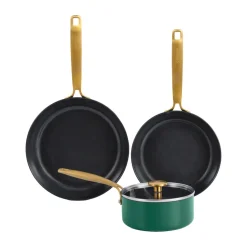 Combekk Element pot and frying pan set 4-piece, Holly Green