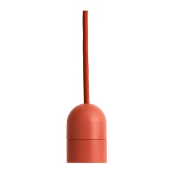 Common Pendant Cord set Ø12 cm, Rusty red