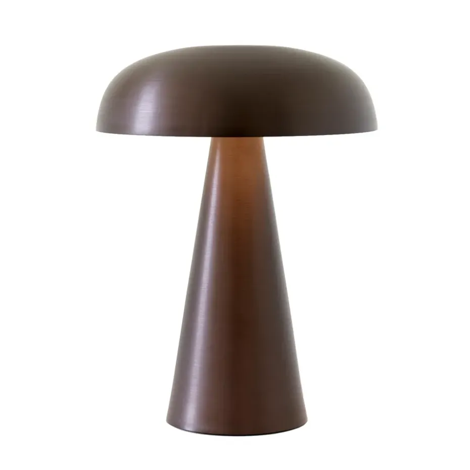 Como portable table lamp SC53, bronzed brass
