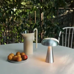 Como portable table lamp SC53, Aluminium