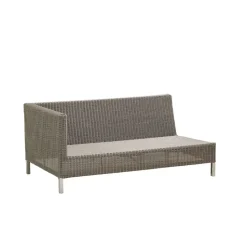 Connect modular sofa, 2-seater taupe, right