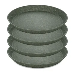 Connect small plate Ø20.5 cm 4-pack, Natural ash grey